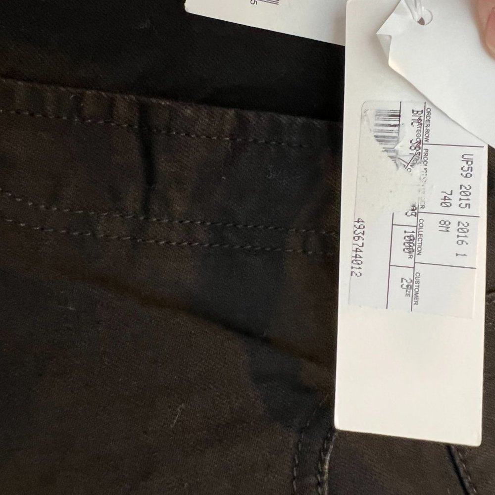 Alexander McQueen McQ Black Distressed Jeans Sz 25 - Picture 5 of 7
